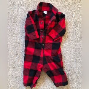 Buffalo plaid romper old Navy